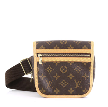 Louis Vuitton Bosphore Waist Bag Monogram Canvas Brown