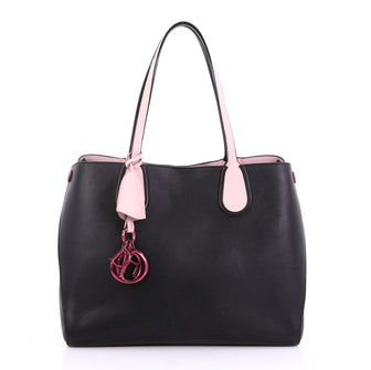 Christian Dior Model: Addict Shopping Tote Leather Small Black 40545/1