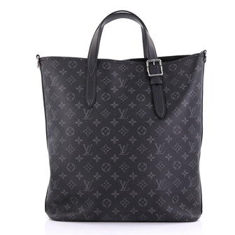 Louis Vuitton Apollo Tote Monogram Eclipse Canvas Black