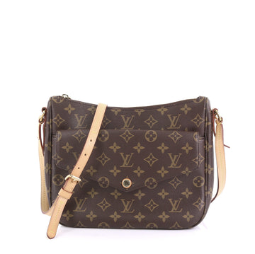 Louis Vuitton Mabillon Shoulder Bag Monogram Canvas Brown