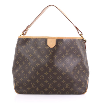 Louis Vuitton Delightful Handbag Monogram Canvas PM Brown