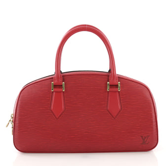 Louis Vuitton Jasmin Bag Epi Leather Red