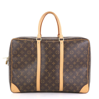 Louis Vuitton Sirius Handbag Monogram Canvas 45 Brown 40568120