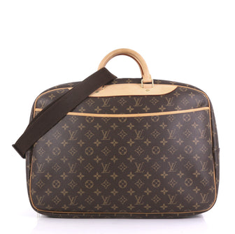 Louis Vuitton Alize Bag Monogram Canvas 2 Poches Brown