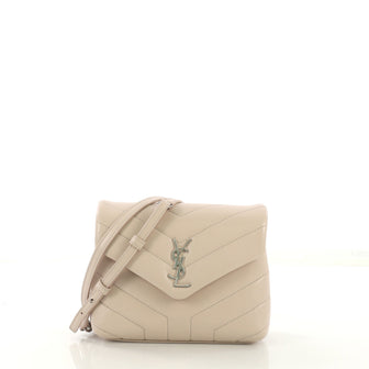 Saint Laurent LouLou Shoulder Bag Matelasse Chevron Leather 4056874