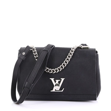 Louis Vuitton Lockme II Handbag Leather BB Black