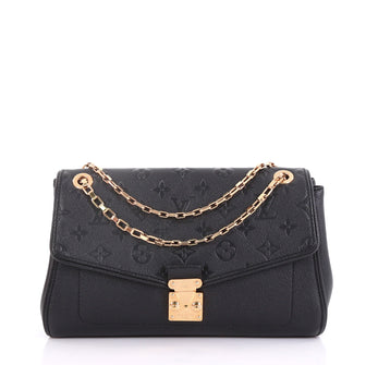 Louis Vuitton Saint Germain Handbag Monogram Empreinte Leather PM