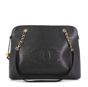 Chanel Vintage Timeless Zip Tote Caviar Large Black 4057216