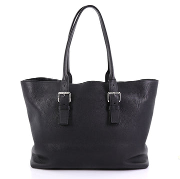 Louis Vuitton Cabas Voyage Taurillon Leather Black