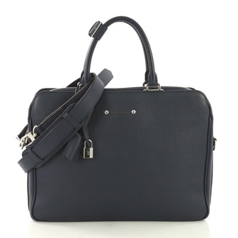 Louis Vuitton Armand Briefcase Taurillon Leather Blue