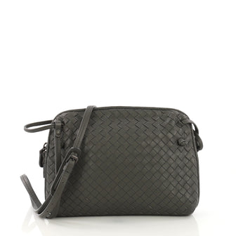 Bottega Veneta Crossbody Intrecciato Nappa Small Gray 4057238