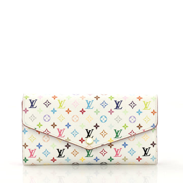 Louis Vuitton Sarah Wallet NM Monogram Multicolor White