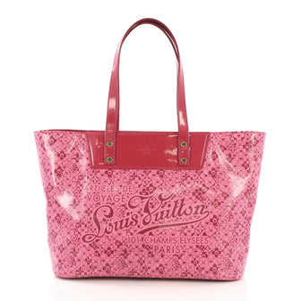 Louis Vuitton Voyage Tote Cosmic Blossom PM Pink