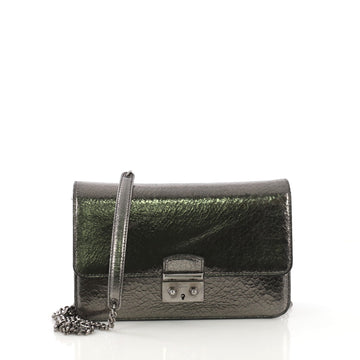 Christian Dior Miss Dior Promenade Pouch Crinkled Patent Large