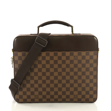 Louis Vuitton Porte Ordinateur Sabana Bag Damier Brown