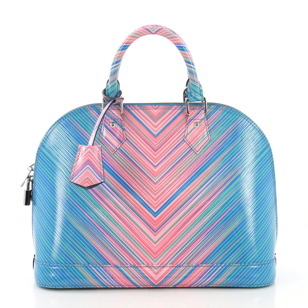 Louis Vuitton Alma Handbag Limited Edition Tropical Epi Leather BB