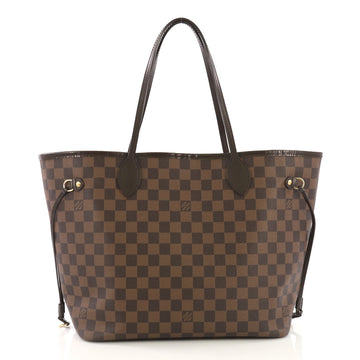 Louis Vuitton Neverfull Tote Damier MM Brown