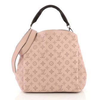 Louis Vuitton Babylone Handbag Mahina Leather PM