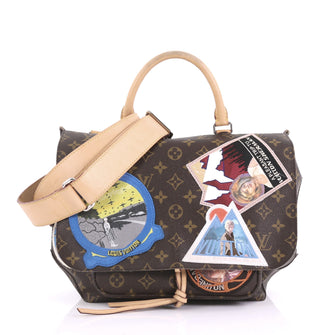 Louis Vuitton Cindy Sherman Camera Messenger Bag Patch Embellished Monogram Canvas
