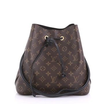 Louis Vuitton Neonoe Handbag Monogram Canvas Brown