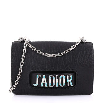 Christian Dior J'adior Flap Bag Canyon Grained Lambskin with Mosaic Detail Medium 40639/1