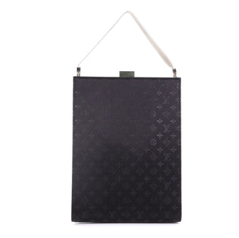 Louis Vuitton Limited Edition Saint Ange Handbag Monogram Satin GM