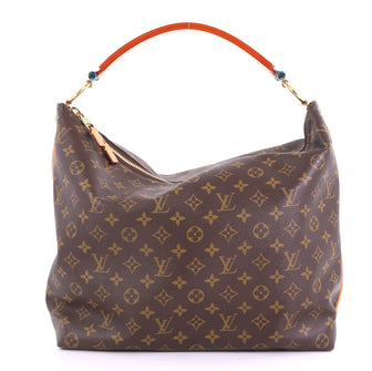 Louis Vuitton Sully Handbag Monogram Canvas PM