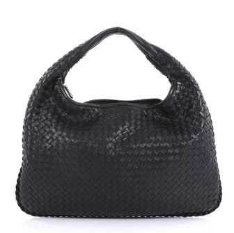 Bottega Veneta Veneta Hobo Intrecciato Nappa Large Black 4067523