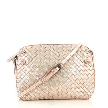Bottega Veneta Crossbody Intrecciato Nappa Small Pink 406759