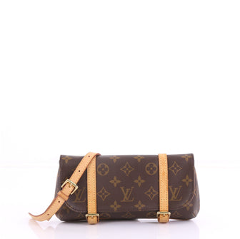 Louis Vuitton Marelle Waist Bag Monogram Canvas Brown 4067830