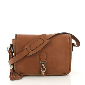 Gucci Marrakech Messenger Bag Leather Medium Brown 40678/32
