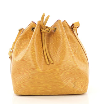 Louis Vuitton Petit Noe Handbag Epi Leather Yellow 4067850