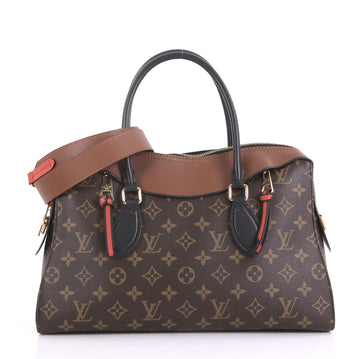Louis Vuitton Tuileries Handbag Monogram Canvas with Leather 4067865 