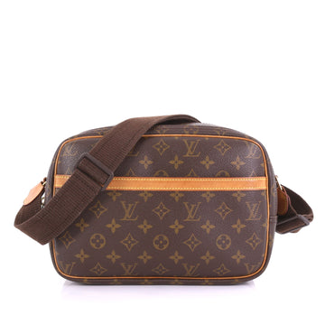 Louis Vuitton Reporter Bag Monogram Canvas PM Brown 4078612