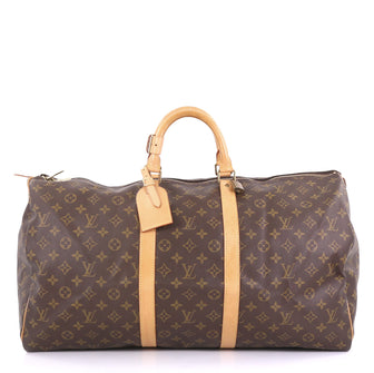 Louis Vuitton Keepall Bag Monogram Canvas 55