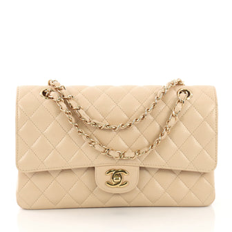 Chanel Vintage Classic Double Flap Bag Quilted Caviar 4079916