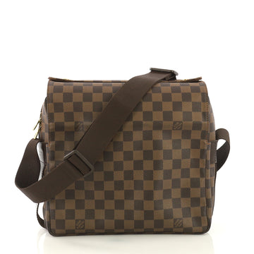 Louis Vuitton Naviglio Handbag Damier Brown 4079957