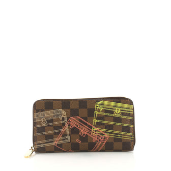 Louis Vuitton Zippy Wallet Limited Edition Damier Brown 4079958