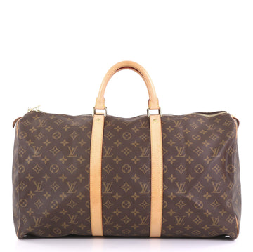 Louis Vuitton Keepall Bag Monogram Canvas 50 Brown 4079960