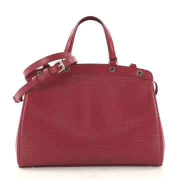 Louis Vuitton Brea Handbag Epi Leather MM Purple 4079967