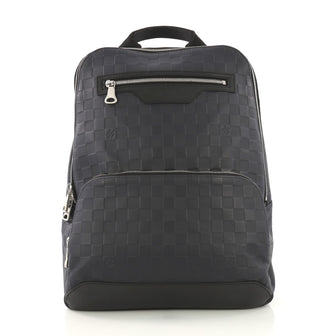 Louis Vuitton Avenue Backpack Damier Infini Leather Blue 4079968