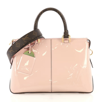 Louis Vuitton Miroir Handbag Vernis with Monogram Canvas 4079972