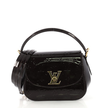 Louis Vuitton Pasadena Handbag Monogram Vernis Purple 4079974