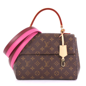Louis Vuitton Cluny Top Handle Bag Monogram Canvas BB