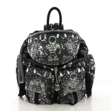 Chanel Astronaut Essentials Backpack Sequin Embellished 4080832