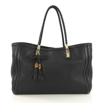Gucci Bella Tote Leather Medium Blue 408453