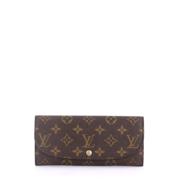 Louis Vuitton Louise Wallet Monogram Canvas Brown 408551