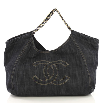 Chanel Model: Coco Cabas Denim Large Blue 40870/1