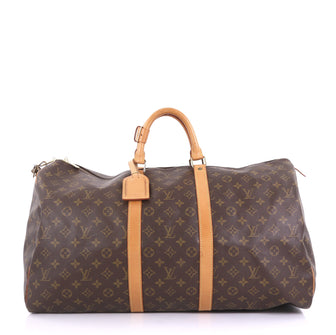 Louis Vuitton Keepall Bag Monogram Canvas 55 Brown 4089301
