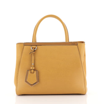 Fendi 2Jours Bag Leather Petite Yellow 4090041